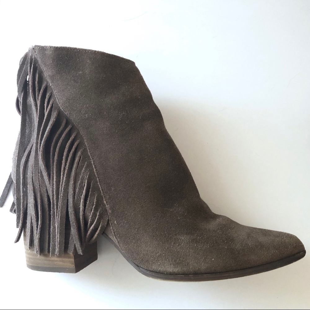 Steve Madden Country Suede Booties, Size 10